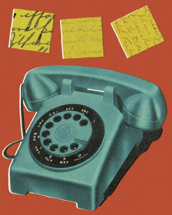 Framed Print : Telephone and Notes Framed Print : Telephone and Notes
