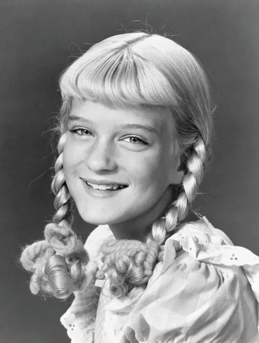 : Television Actress Susan Olsen as Cindy Brady : Television Actress Susan Olsen as Cindy Brady