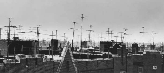 Framed Print : Television Antennae Framed Print : Television Antennae