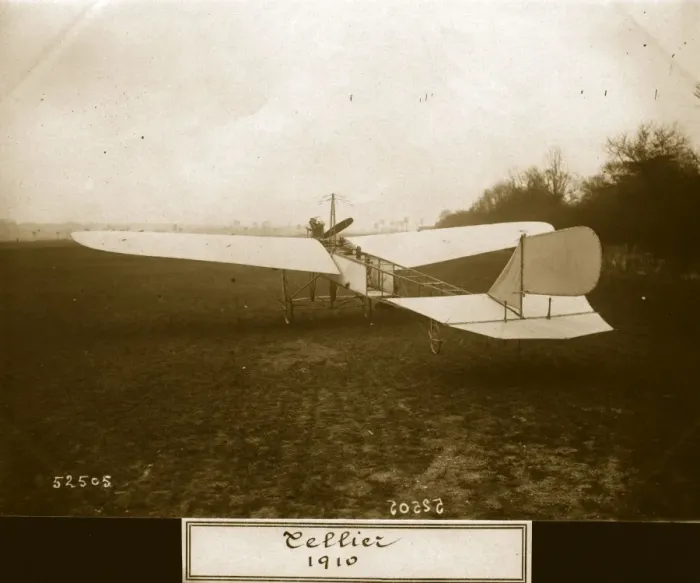 Framed Print : Tellier Monoplane
