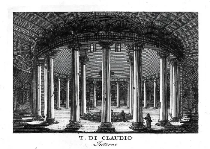 Framed Print : Tempio di Claudio, Temple of Claudius, Rome, Italy, digitally restored reproduction from Vedute principali e piu interessanti di Roma by Giovanni Battista, 1799 Framed Print : Tempio di Claudio, Temple of Claudius, Rome, Italy, digitally restored reproduction from Vedute principali e piu interessanti di Roma by Giovanni Battista, 1799
