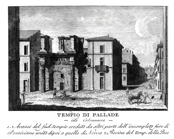 Framed Print : Tempio di pallade, le colonnacce, Temple, Rome, Italy, digitally restored reproduction from Vedute principali e piu interessanti di Roma by Giovanni Battista, 1799 Framed Print : Tempio di pallade, le colonnacce, Temple, Rome, Italy, digitally restored reproduction from Vedute principali e piu interessanti di Roma by Giovanni Battista, 1799