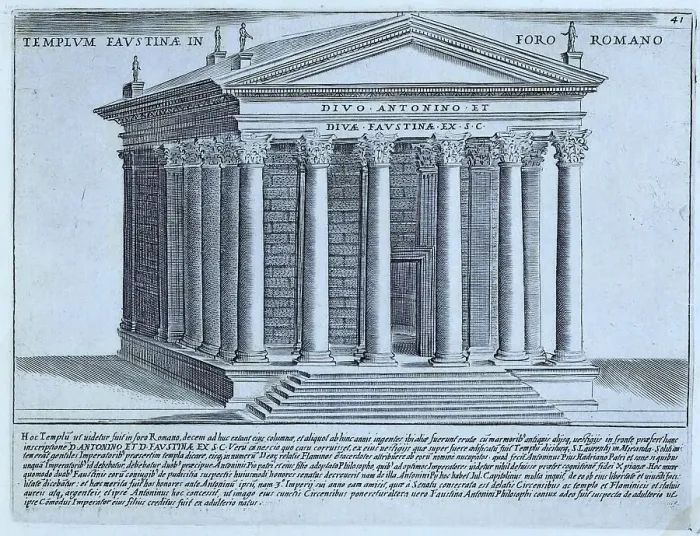 Framed Print : The Temple of Antoninus and Faustina was a temple on the Roman Forum in Rome dedicated to the Emperor Antoninus Pius and his woman Faustina, historical Rome, Italy, 1625, Rome, digital reproduction of an 18th century original Framed Print : The Temple of Antoninus and Faustina was a temple on the Roman Forum in Rome dedicated to the Emperor Antoninus Pius and his woman Faustina, historical Rome, Italy, 1625, Rome, digital reproduction of an 18th century original