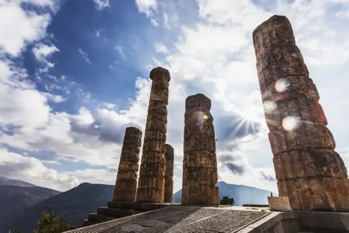 Framed Print : Temple of Apollo Framed Print : Temple of Apollo