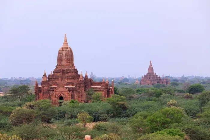 Framed Print : Temple of Bagan - Myanmar Framed Print : Temple of Bagan - Myanmar