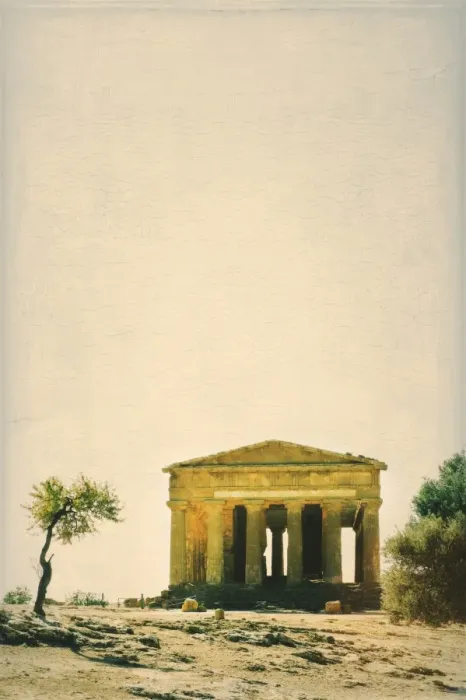 Framed Print : Temple of Concordia in Agrigento (Sicily, Italy) Framed Print : Temple of Concordia in Agrigento (Sicily, Italy)