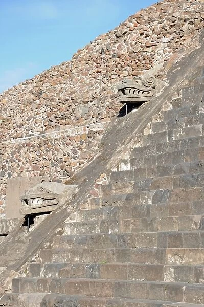 Temple of Feathered Serpent Pyramid, Teotihuacan