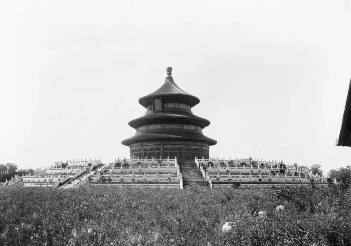 Framed Print : Temple Of Heaven Exterior In Peking Framed Print : Temple Of Heaven Exterior In Peking