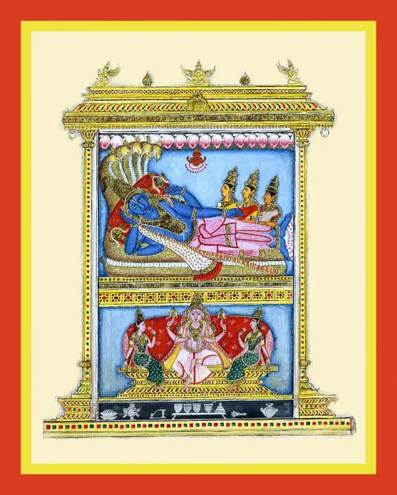 Framed Print : Temple with images of Garuda Framed Print : Temple with images of Garuda