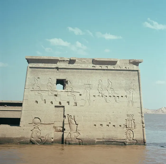 Framed Print : Temple of Isis, Philae Island Framed Print : Temple of Isis, Philae Island