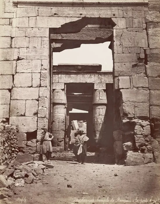 Framed Print : Temple of Khonsu