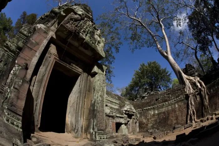 Framed Print : Temple ruins in the ancient city of Angkor Wat, Northwestern Cambodia Framed Print : Temple ruins in the ancient city of Angkor Wat, Northwestern Cambodia
