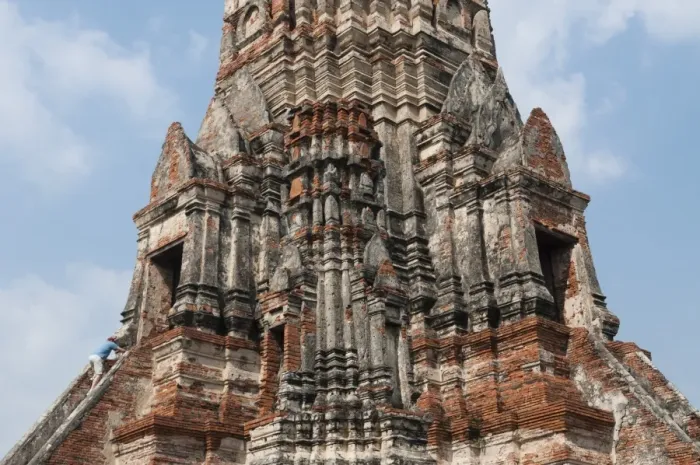 Framed Print : Temple, Wat Chai Watthanaram, Ayutthaya, Thailand