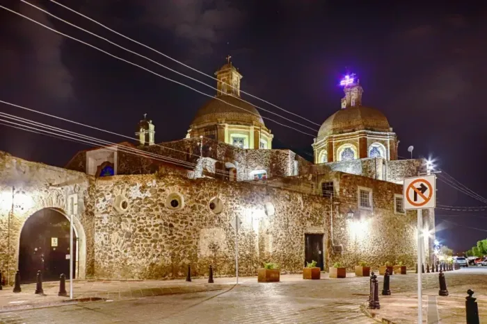 Framed Print : Templo de la Santa Cruz (Temple of the Holy Cross) - Queretaro, Mexico Framed Print : Templo de la Santa Cruz (Temple of the Holy Cross) - Queretaro, Mexico