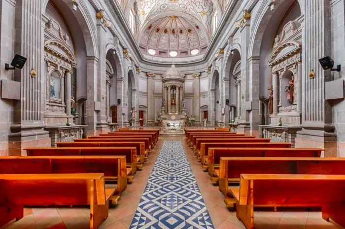 Framed Print : Templo de Teresitas (Teresitas church) - Queretaro, Mexico