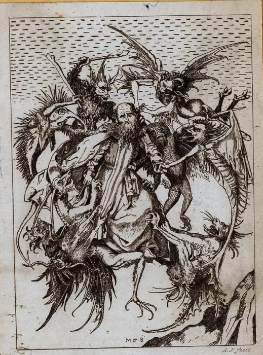 Framed Print : Temptation Of St. Anthony Framed Print : Temptation Of St. Anthony
