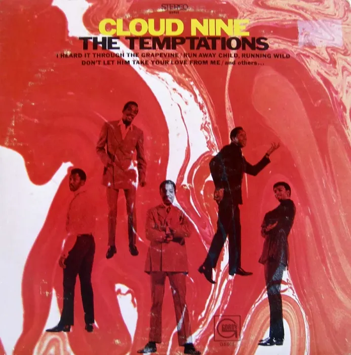 Framed Print : The Temptations Cloud Nine Album Cover Framed Print : The Temptations Cloud Nine Album Cover