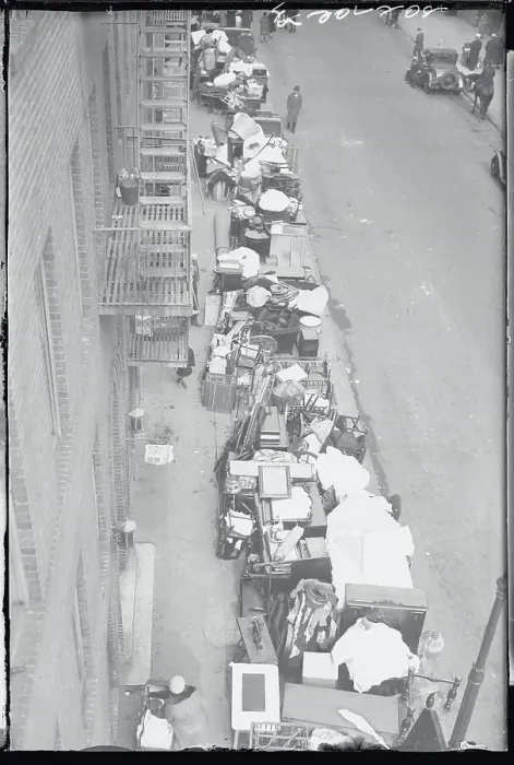 Framed Print : Tenants Goods Dispossessed Framed Print : Tenants Goods Dispossessed