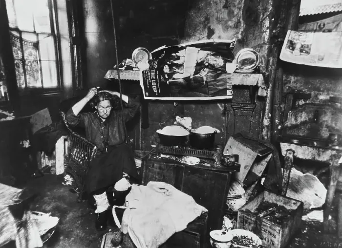 Framed Print : Tenement Squalor Framed Print : Tenement Squalor
