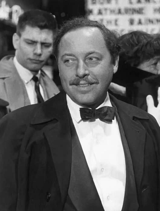 Framed Print : Tennessee Williams At Opening Of Film Framed Print : Tennessee Williams At Opening Of Film