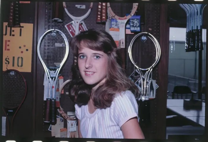 Framed Print : Tennis Champ Tracy Austin Framed Print : Tennis Champ Tracy Austin