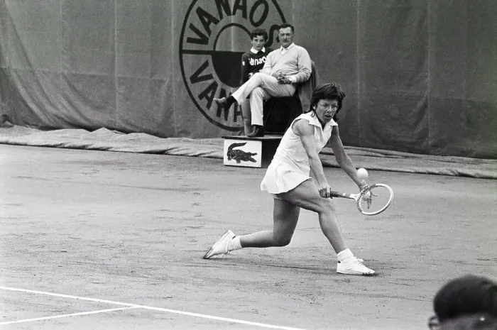 Framed Print : Tennis - French Open - Billie Jean King Framed Print : Tennis - French Open - Billie Jean King