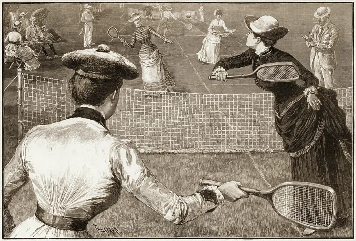 Framed Print : Tennis Game Framed Print : Tennis Game