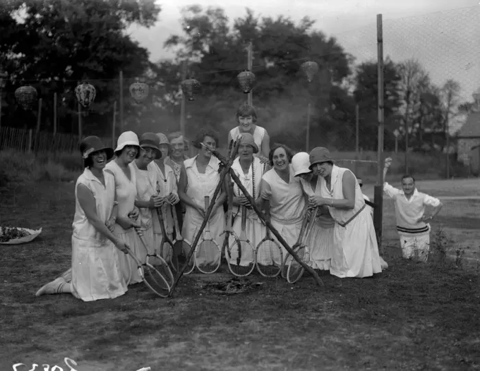 Framed Print : Tennis Ladies Framed Print : Tennis Ladies