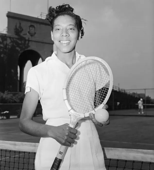 Framed Print : Tennis Player Althea Gibson Framed Print : Tennis Player Althea Gibson