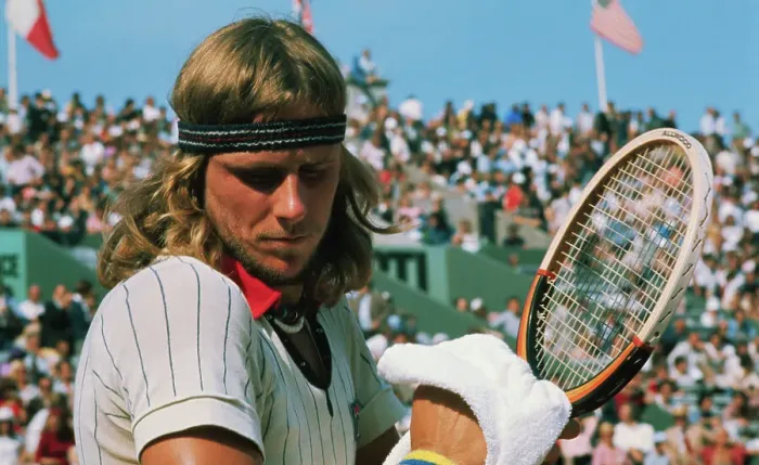 Framed Print : Tennis Player Bjorn Borg Framed Print : Tennis Player Bjorn Borg