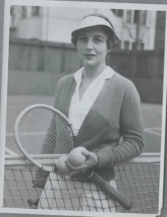 Framed Print : Tennis Player Helen Willis Moody Pausing with Racquet and Balls Framed Print : Tennis Player Helen Willis Moody Pausing with Racquet and Balls