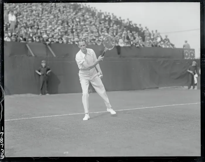 Framed Print : Tennis Player J. O. Anderson Framed Print : Tennis Player J. O. Anderson