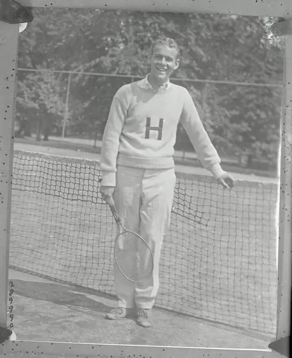 Framed Print : Tennis Player Leaning on Net Framed Print : Tennis Player Leaning on Net