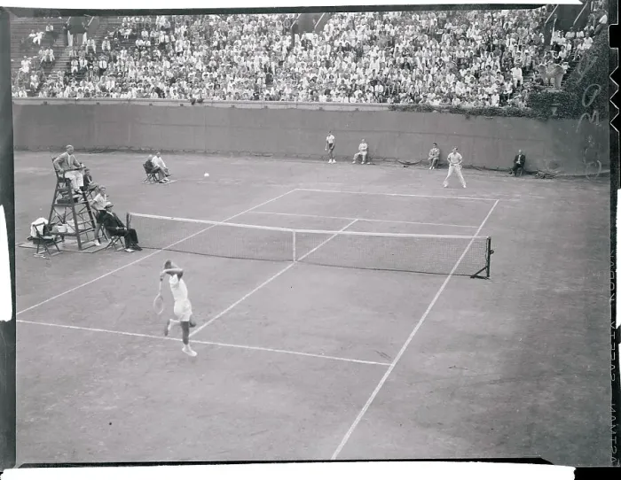 Framed Print : Tennis Players on Court Framed Print : Tennis Players on Court