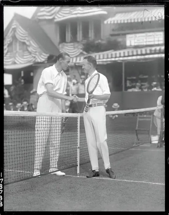 Framed Print : Tennis Players Shaking Hands Framed Print : Tennis Players Shaking Hands
