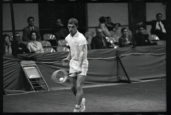 Framed Print : Tennis Pro Playing to Win Framed Print : Tennis Pro Playing to Win
