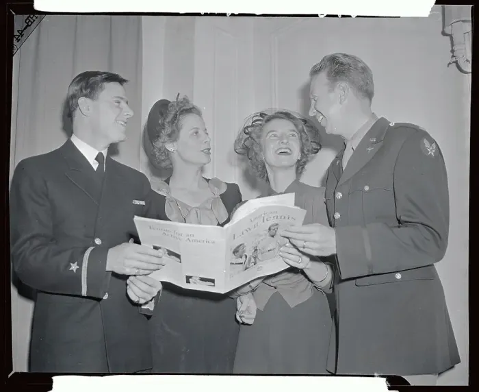 Framed Print : Tennis Stars Gather for War Bond Rally Framed Print : Tennis Stars Gather for War Bond Rally