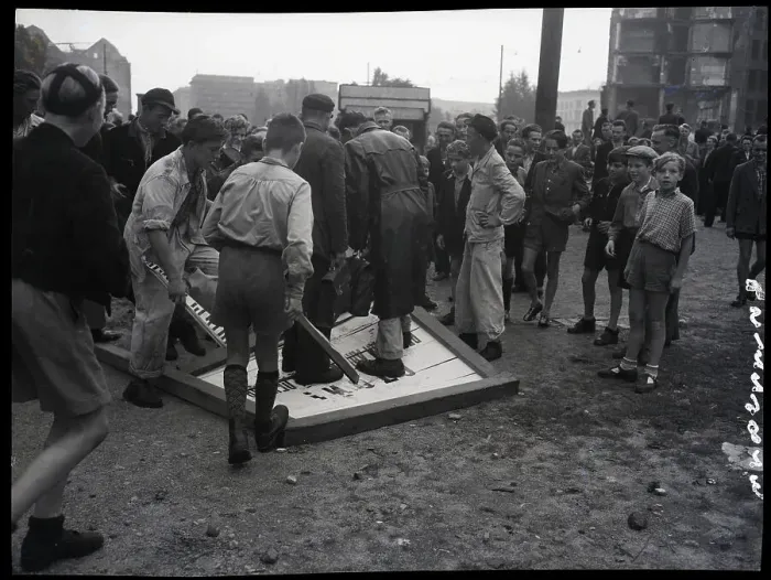 Framed Print : Tens of Thousands of East Berliners Riot Againt Soviets Framed Print : Tens of Thousands of East Berliners Riot Againt Soviets