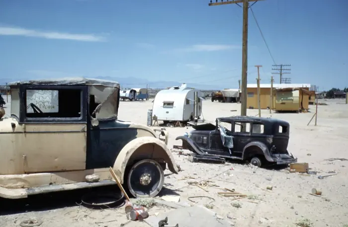Framed Print : Tent City Nevada 1942 Framed Print : Tent City Nevada 1942