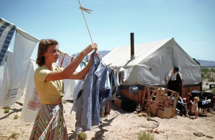 Framed Print : Tent City Nevada 1942 Framed Print : Tent City Nevada 1942