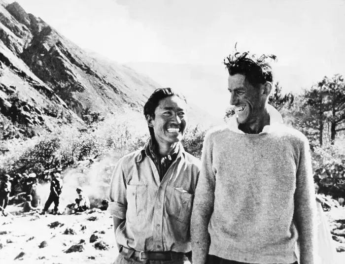 Framed Print : Tenzing Norgay and Edmund Hillary Framed Print : Tenzing Norgay and Edmund Hillary