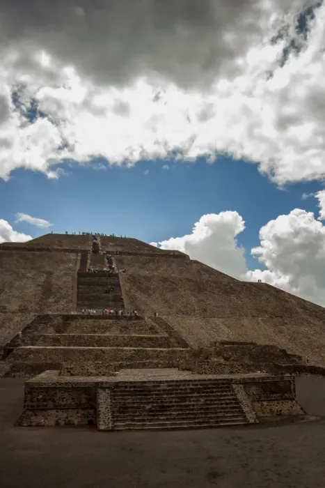 Framed Print : Teotihuacan Mexico Pyramids
