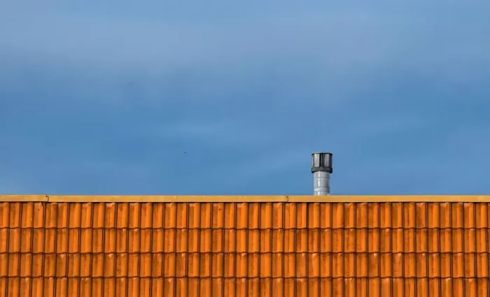 Framed Print : Terra-Cotta Tiled Roof Framed Print : Terra-Cotta Tiled Roof