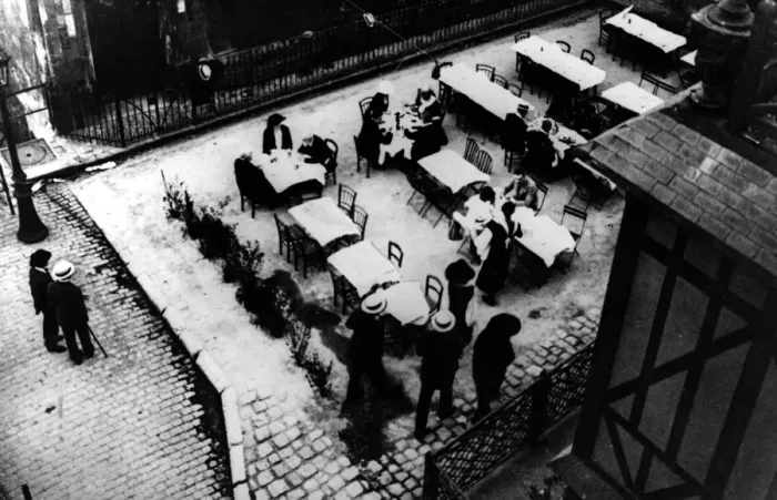 Framed Print : Terrace Restaurant