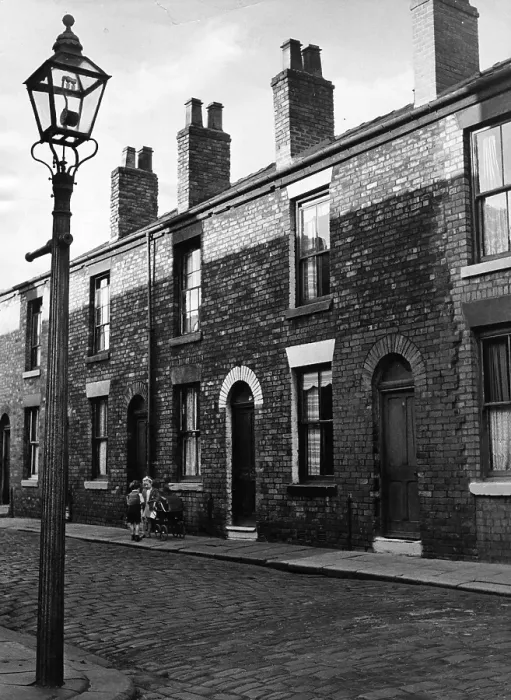 Framed Print : Terraced Houses Framed Print : Terraced Houses