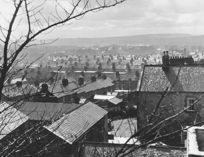Framed Print : Terraced Housing Framed Print : Terraced Housing