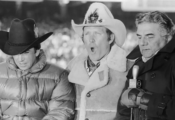 Framed Print : Terry Bradshaw and Jimmy The Greek Snyder Framed Print : Terry Bradshaw and Jimmy The Greek Snyder