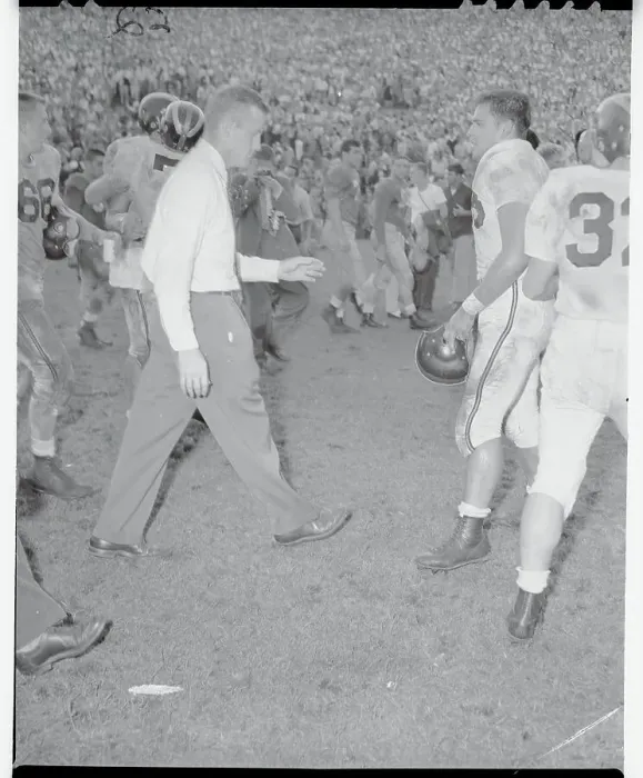 Framed Print : Terry Brennan Walking off Field After Defeat Framed Print : Terry Brennan Walking off Field After Defeat