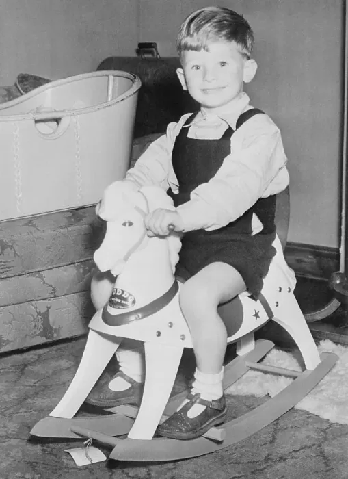 Framed Print : Terry Neale Rocking on Toy Horse Framed Print : Terry Neale Rocking on Toy Horse