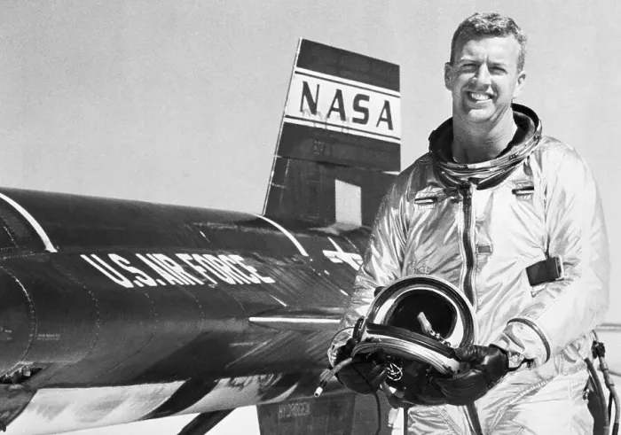 Framed Print : Test Pilot Joseph A. Walker